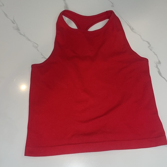 Free People Intimately Ribbed Hot Pink Crop Top Super Soft Tank M/L - Picture 1 of 5